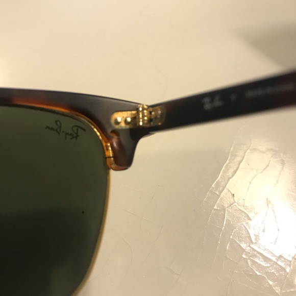 Rayban Clubmaster Blue/Silver Polarized Lense main image 6
